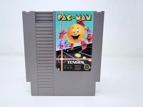 Pac-Man (Nintendo Entertainment System, 1990) TESTED & WORKS