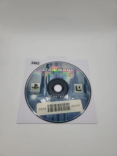 Star Wars Episode I The Phantom Menace PlayStation 1 DISC ONLY NO USPS TRACKING