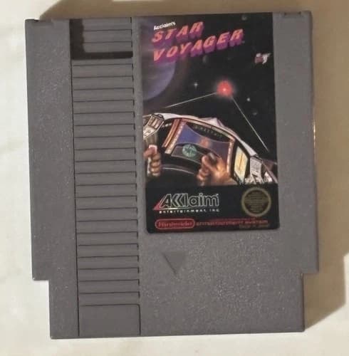 Nintendo NES Star Voyager (Cleaned, Tested & Working)