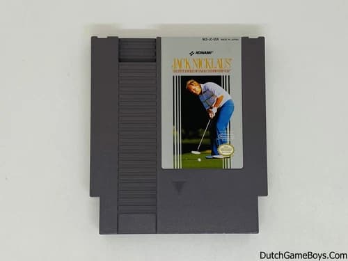 Jack Nicklaus' Greatest 18 Holes of Major Championship Golf - USA - NES