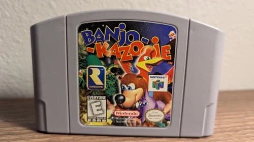 Banjo Kazooie - N64 cartridge