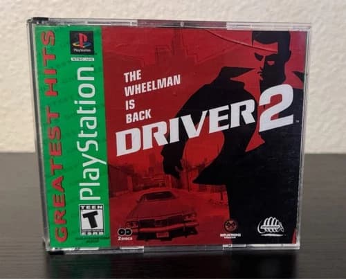 Driver 2 (Sony Playstation 1, PS1, 2000) Complete Great Condition