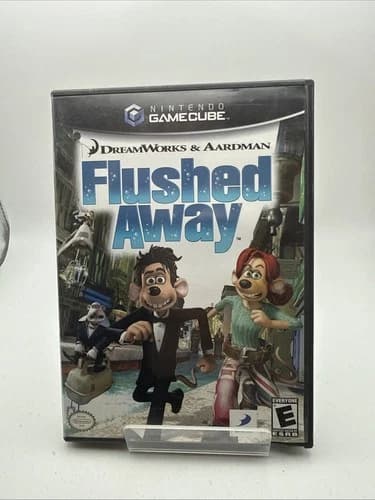 Flushed Away- Gamecube game - CIB - Free Shipping