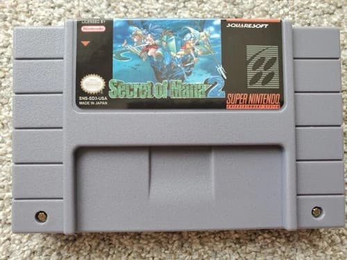 Secret of Mana 2 (Seiken Densetsu 3) Super Nintendo SNES Video Game Cartridge