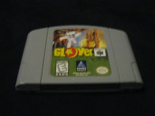 Glover Nintendo 64 N64 Game Original **Tested**Cart Only