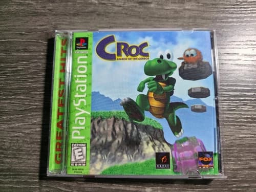 Croc: Legend of the Gobbos (Sony PlayStation 1, 1998) PS1 Complete W/ Manual CIB