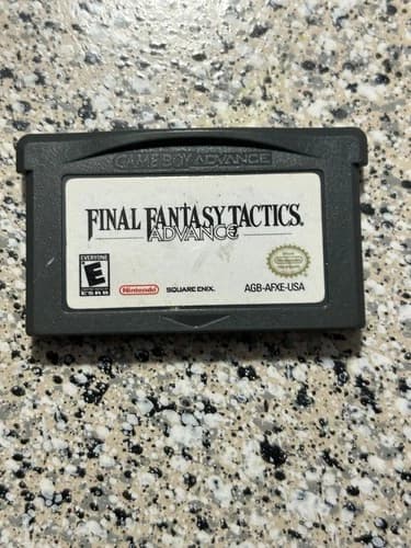 Final Fantasy Tactics Advance Nintendo Game Boy Advance, 2003, Tested Working