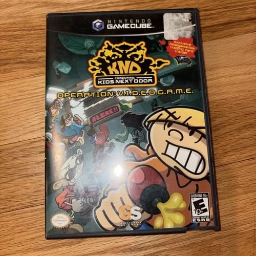 Codename: Kids Next Door Operation: V.I.D.E.O.G.A.M.E (Nintendo GameCube) CIB+