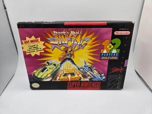 Rock n' Roll Racing (Super Nintendo Entertainment System, 1993) CIB