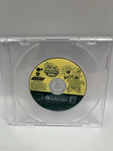 The SpongeBob SquarePants Movie (Nintendo GameCube) Disc Only - Tested!