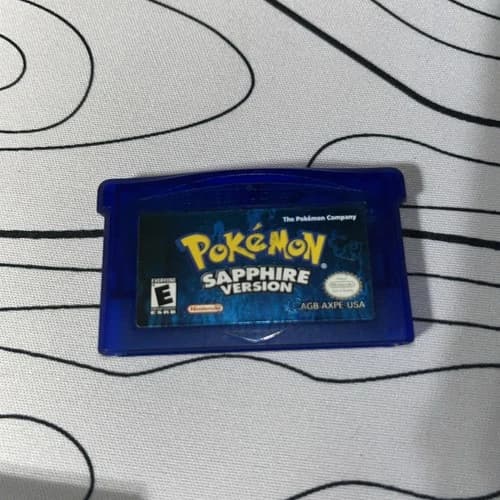 Pokemon: Sapphire Version (Game Boy Advance, 2003) GBA CIB Complete Authentic