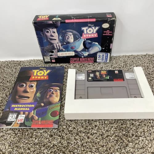 Disney's Toy Story CIB (Complete in Box) for SNES