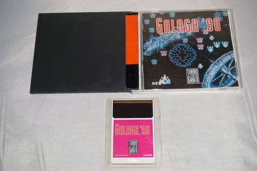 Galaga 90 (Turbo Grafx 16 tg16) Complete in Case Turbografx
