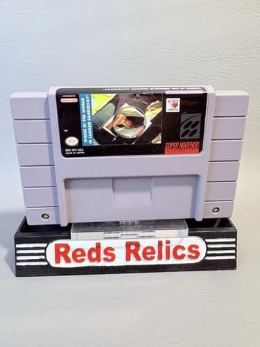 Where in the World Is Carmen Sandiego (Super Nintendo SNES) Super Clean