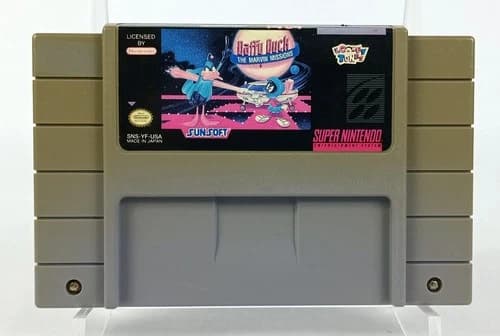 Daffy Duck: The Marvin Missions (SNES) - Authentic Cartridge Acceptable Cond.