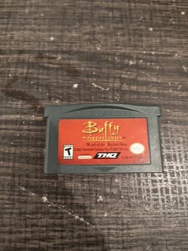 Buffy the Vampire Slayer Wrath of the Darkhul King GBA, 2002 Tested Authentic