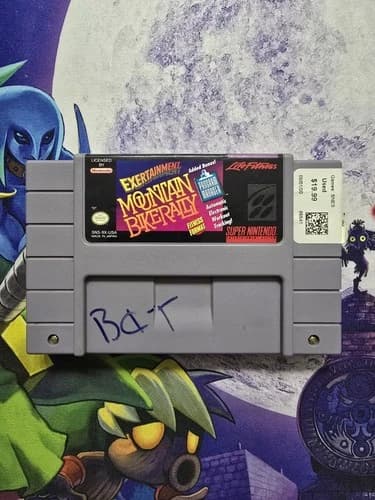 🔥Exertainment Mountain Bike Rally (Super Nintendo Entertainment System, 1995)