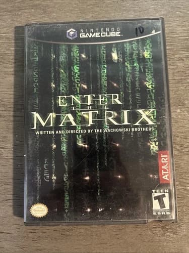 Enter the Matrix Nintendo GameCube 2003 GCN Complete CIB With Manual Uncommon!