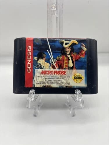 Pirates! Gold GEN (Sega Genesis, 1993) Vintage Strategy Cartridge Only