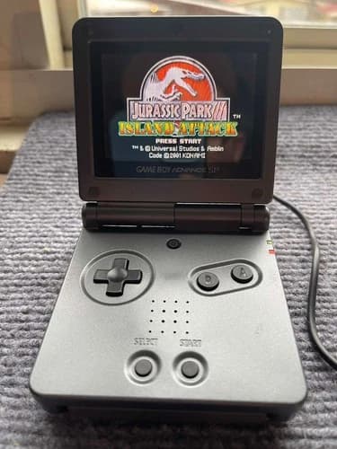 Nintendo Game Boy Advance Jurassic Park III Island Attack Authentic GBA