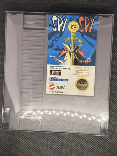 Spy vs. Spy (Nintendo Entertainment System, 1988) Tested with protector