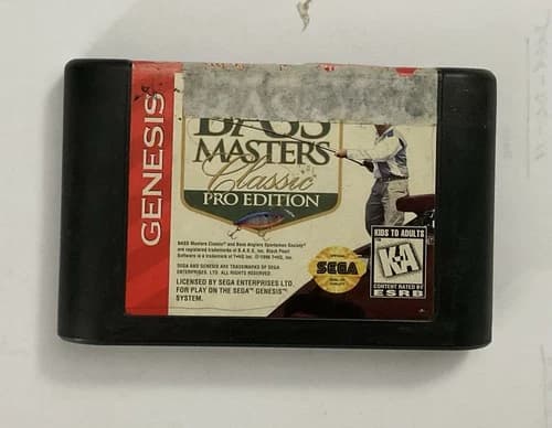 Sega Genesis BASS Masters Classic