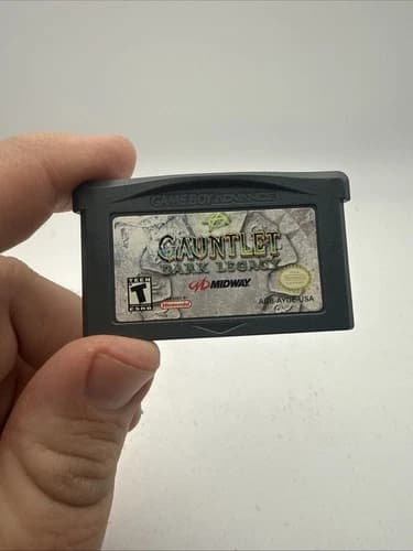Gauntlet: Dark Legacy - Game Boy Advance GBA Game - Tested/works - Faded Label