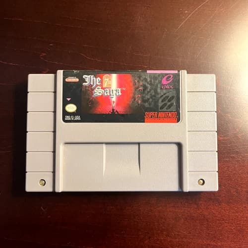The 7th Saga | Nintendo SNES | Authentic | Tested, Working