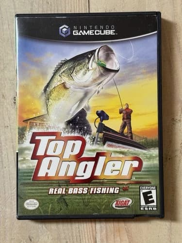Top Angler: Real Bass Fishing (Nintendo GameCube, 2003) - Tested!