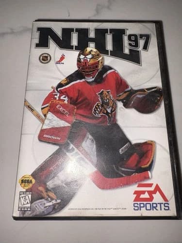 NHL 97 (Sega Genesis 1996) Complete CIB Tested Works