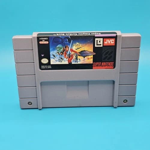 Super Star Wars: The Empire Strikes Back SNES Nintendo Authentic TESTED