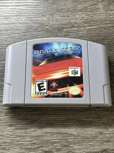 Roadsters (Nintendo 64, N64) – TESTED – Authentic – Cartridge Only