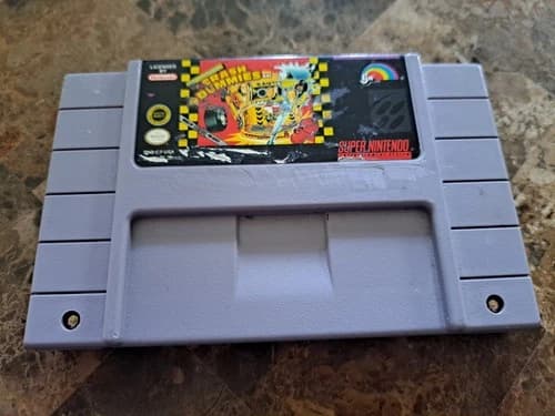 The Incredible Crash Dummies (Super Nintendo) SNES Authentic Working Free Ship