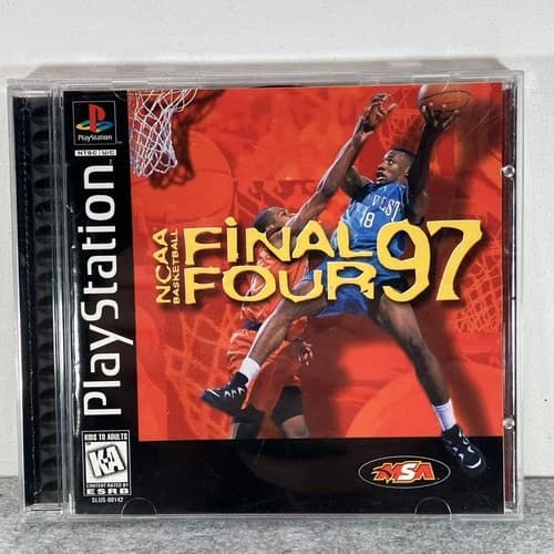 NCAA Basketball Final Four '97 Sony PS1 PlayStation 1997 CIB Tested