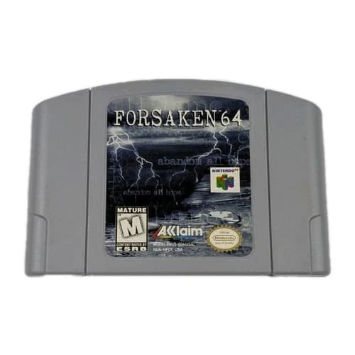 Forsaken Nintendo 64 N64 Game Authentic Tested