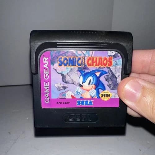 Sonic Chaos (Sega Game Gear, 1993) Cartridge Only