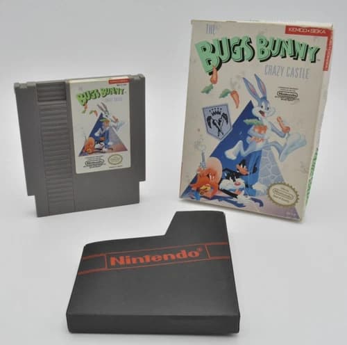 The Bugs Bunny Crazy Castle - Nintendo Entertainment System NES-Cleaned & Tested
