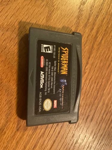 Spider-Man Mysterio’s Menace Wolverine’s Revenge Nintendo Gameboy Advance GBA