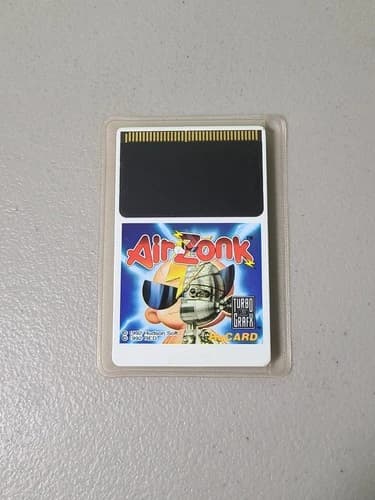 Turbo Grafx 16 Air Zonk Game Only Tested Working Authentic Video Game
