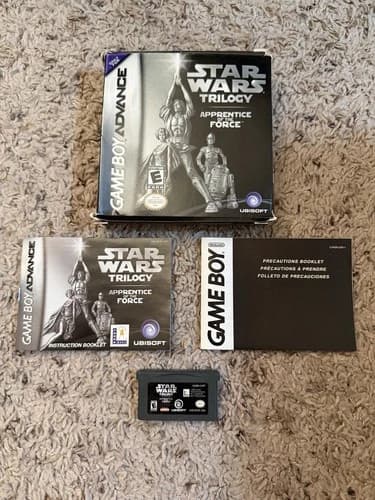 Nintendo Gameboy Advance Star Wars Trilogy: Apprentice of the Force CIB *Clean*