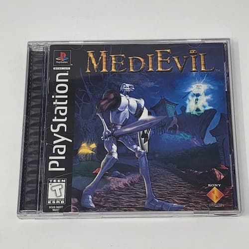 MediEvil (Sony PlayStation 1, PS1) Complete CIB Tested