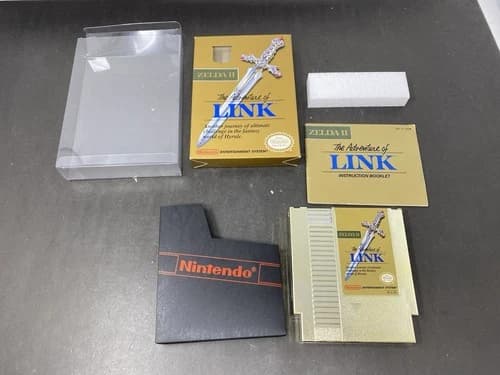 Zelda II: The Adventure of Link - Nintendo NES - Complete CIB