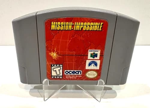 Mission Impossible (Nintendo 64, 1998) N64 Fully TESTED and Working Authentic