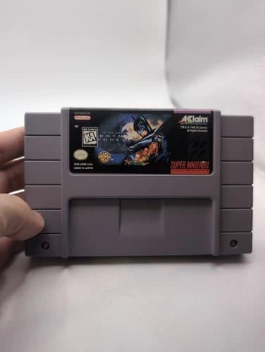 Batman Forever Super Nintendo Entertainment System SNES Authentic Tested