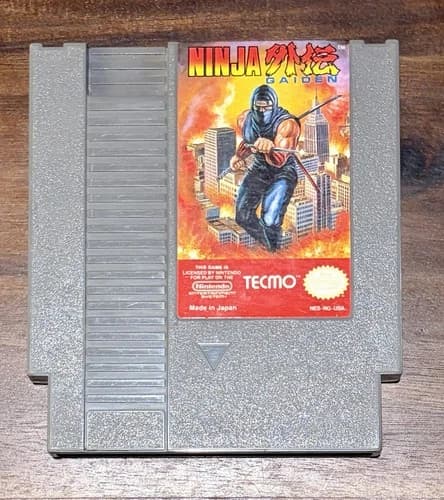 Ninja Gaiden Nintendo NES Game Cartridge