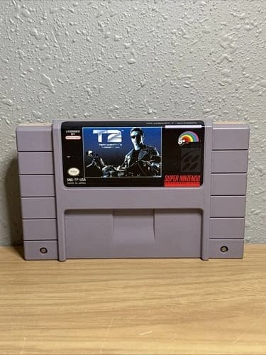 T2 Terminator 2: Judgment Day SNES (Super Nintendo, 1993) - Authentic - Tested!