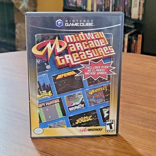 Midway Arcade Treasures (Nintendo GameCube, 2003) CIB Complete w Manual