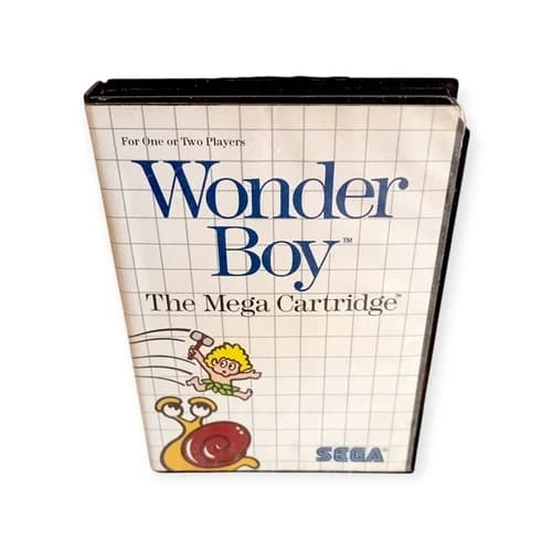 Wonder Boy (Sega Master System) CIB Complete w/Manual!