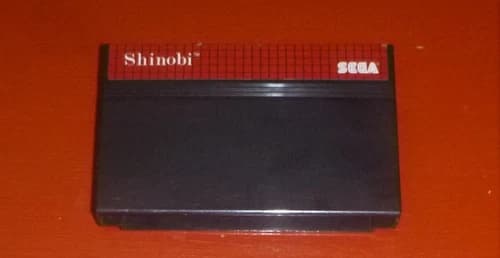 Shinobi (Sega Master System, 1988)-Cart Only
