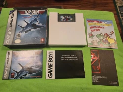 Complete CIB Top Gun: Firestorm Advance Nintendo Game Boy Advance (gba) Nmint